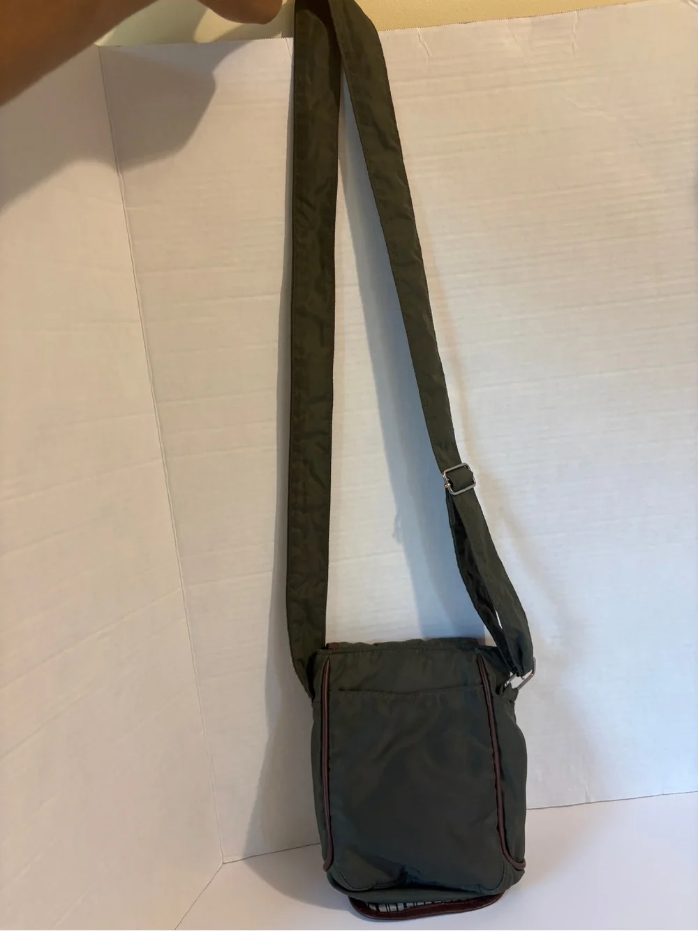 The North Face compact messenger